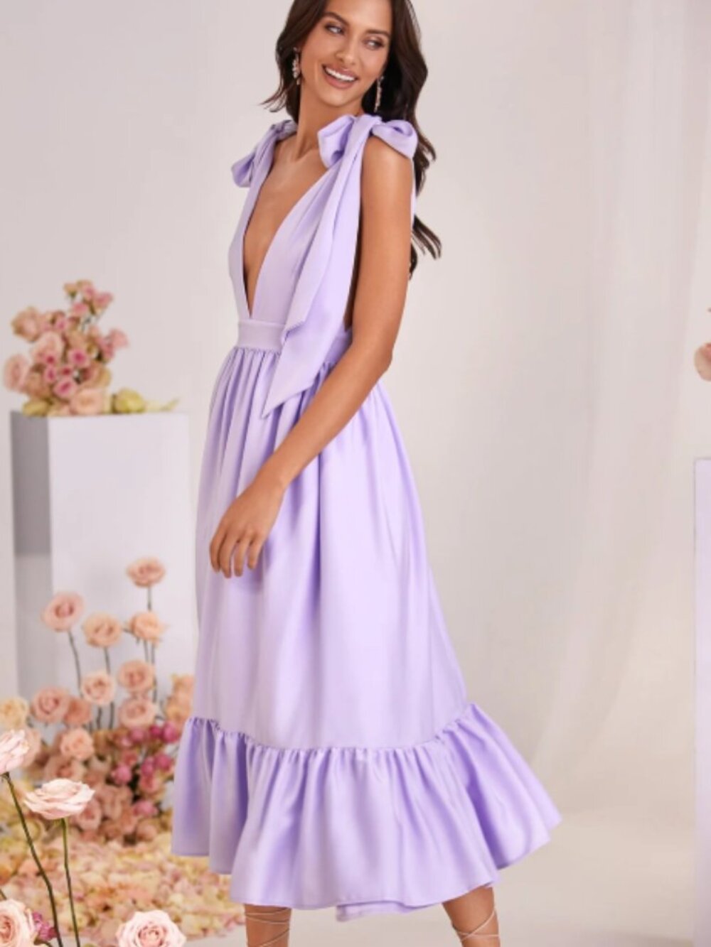 Alamour the Label Teresa Dress (Lilac)